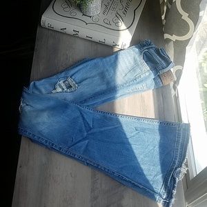 Juniors Bellbottom Hollister Jeans